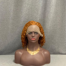 Load image into Gallery viewer, Water Wave Ginger #350 Hair C-Part Lace Wig