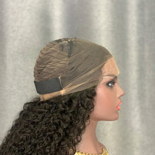 Load image into Gallery viewer, 360 Lace Wig Jerry Curly Texture Hair Natural Ponytail Wig