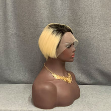 Load image into Gallery viewer, Blonde T Lace Wig Human Hair