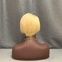 Load image into Gallery viewer, Blonde T Lace Wig Human Hair