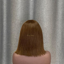 Load image into Gallery viewer, Highlight #30/ 4 Bob Wig T Part Lace Straight Human Hair