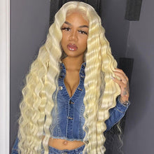 Load image into Gallery viewer, 613 blonde deep wave wig-rosspretty hair