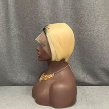 Load image into Gallery viewer, Blonde T Lace Wig Human Hair