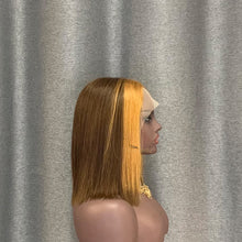 Load image into Gallery viewer, Highlight #30/ 4 Bob Wig T Part Lace Straight Human Hair
