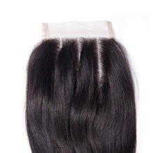 Load image into Gallery viewer, 4X4 Lace Closure Straight Human Hair Closure