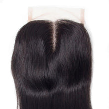 Load image into Gallery viewer, 4X4 Lace Closure Straight Human Hair Closure