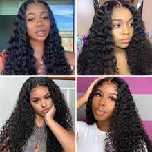 Load image into Gallery viewer, Deep Wave Virgin Hair 5×5 Lace Closure Wig | Custom Wig