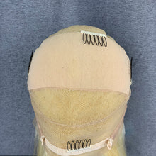 Load image into Gallery viewer, 18 Inch Full Lace Wig Straight Raw Hair 613 Blonde Hair Wig