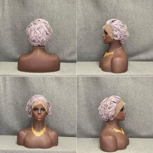 Load image into Gallery viewer, gray pixie curl wig