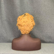 Load image into Gallery viewer, 8 inch pixie wig human hair