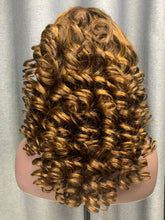 Load image into Gallery viewer, Highlight Piano Colored Loose Wave Hair Lace Front Wig