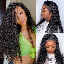 Load image into Gallery viewer, Deep Wave Virgin Hair 13×4 Lace Front Wigs | Pre-made Wig