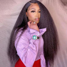 Load image into Gallery viewer, Kinky Straight 13×6 Lace Front Wigs Virgin Hair | Custom Wig