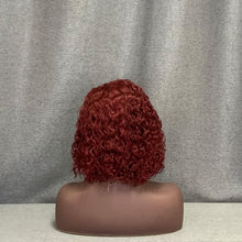 Load image into Gallery viewer, Burgundy 99j Water Wave Wig C Lace Side Part Wig
