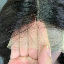 Load image into Gallery viewer, #1b Loose Wave Virgin Hair 13x4 Lace Front Wig | Pre-made Wig