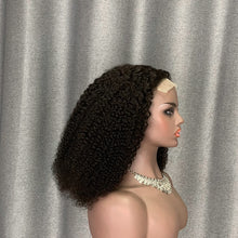 Load image into Gallery viewer, Afro Curly Wig 200% Density 5×5 Lace Closure Wigs 16 Inch
