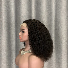 Load image into Gallery viewer, Afro Curly Wig 200% Density 5×5 Lace Closure Wigs 16 Inch