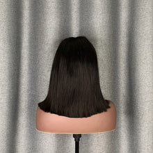 Load image into Gallery viewer, Customized Double Drawn Hair 2x6 Lace Bob Wig Kim K Wig Deep Part