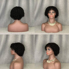 Load image into Gallery viewer, 6 inch curly wave wig