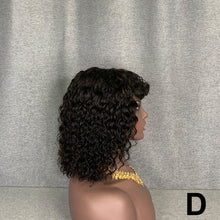 Load image into Gallery viewer, Bang Wig 100% Human Hair Curly Short Wigs High Quality
