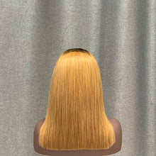 Load image into Gallery viewer, 13x4 HD Lace Frontal Bob Wig #4-27 Ombre Color