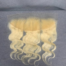 Load image into Gallery viewer, 13x4 HD Lace Frontal 613 Blonde Human Hair