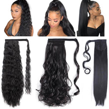 Load image into Gallery viewer, Tether Ponytail Hair 100% Virgin Hair Weight 100 Grams