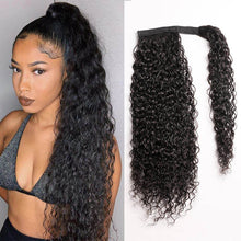 Load image into Gallery viewer, Tether Ponytail Hair 100% Virgin Hair Weight 100 Grams
