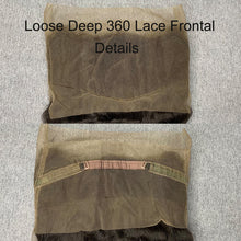 Load image into Gallery viewer, 360 Lace Frontal Loose Deep Wave 14-20 Inch Human Hair