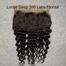 Load image into Gallery viewer, 360 Lace Frontal Loose Deep Wave 14-20 Inch Human Hair