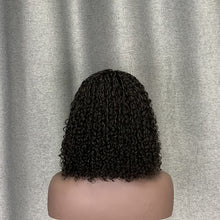 Load image into Gallery viewer, Pixie Curly Wig With Bang Double Drawn Hair Wig Glueless Wig