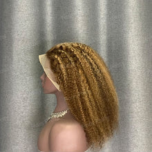 Load image into Gallery viewer, Afro Wigs Highlight Human Hair For Women