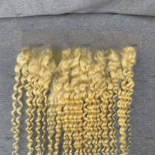 Load image into Gallery viewer, Deep Wave 13x6 Lace Frontal 613 Blonde Human Hair