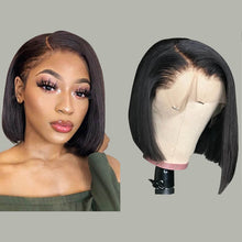 Load image into Gallery viewer, 13X4 Frontal Bob Wigs Straight Texture Virgin Hair | Custom Wig