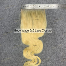 Load image into Gallery viewer, 613 Hair 5×5 Transparent Lace Closure Body Wave