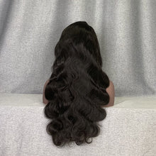 Load image into Gallery viewer, #1b Virgin Hair Full Lace Wig 6 Textures Available