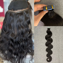 Load image into Gallery viewer, body wave tape ins human hair