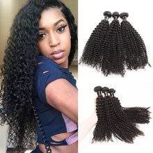 Load image into Gallery viewer, Brazilian Kinky Curly Hair 3 Bundles