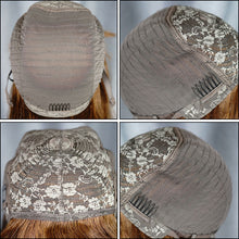 Load image into Gallery viewer, #4 Color Bang Wig Short Bob Wig Straight Hair 100% Virgin Human Hair