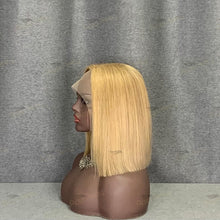 Load image into Gallery viewer, #22 Ombre Color T Lace Bob Wig Straight Human Hair