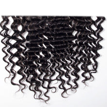 Load image into Gallery viewer, Deep Wave 13*4 Lace Frontal Brazilian Human Hair With Baby Hair