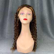 Load image into Gallery viewer, Highlight Wig 180% Density Deep Wave Human Hair Wig