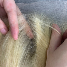 Load image into Gallery viewer, 6x6 HD Lace Closure 613 Blonde Human Hair