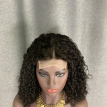 Load image into Gallery viewer, Closure Wig 4x4 Lace Double Drawn Hair Pixie Curly Fumi Hair Wig