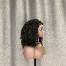 Load image into Gallery viewer, Closure Wig 4x4 Lace Double Drawn Hair Pixie Curly Fumi Hair Wig