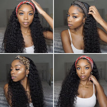 Load image into Gallery viewer, Headband Hair Wig Deep Wave