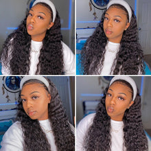 Load image into Gallery viewer, Headband Hair Wig Deep Wave