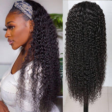 Load image into Gallery viewer, Headband Hair Wig Kinky Curly