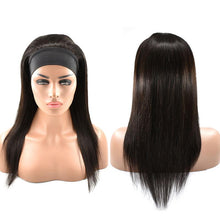 Load image into Gallery viewer, Headband Wig Straight Human Hair Wigs - Ross Pretty Hair