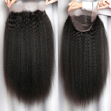 Load image into Gallery viewer, Kinky Straight 13×4 Lace Front Wigs